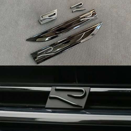 VW R grill badges - new style