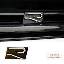 VW R grill badges - new style
