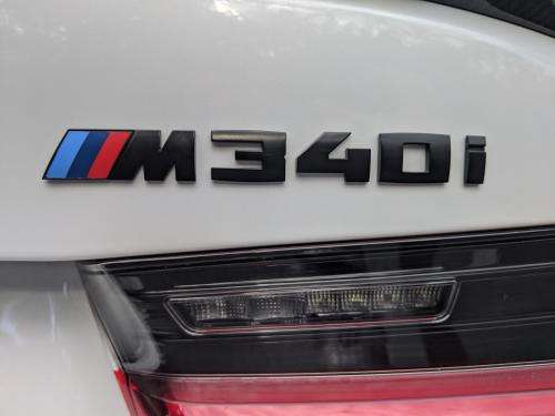 BMW new font style labels