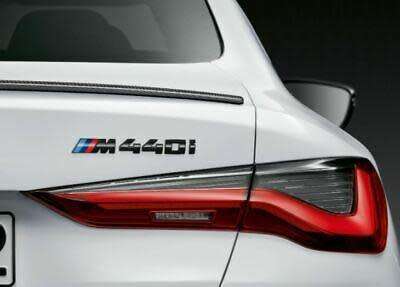 BMW new font style labels