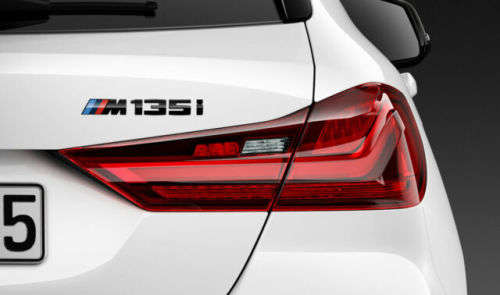 BMW new font style labels