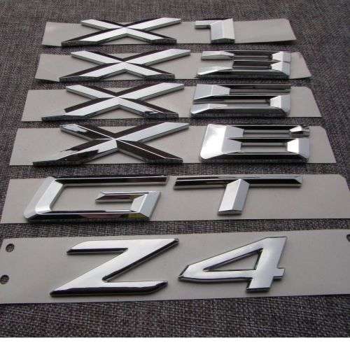 BMW X model labels