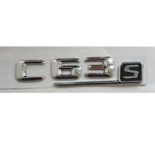 Merc C63S labels