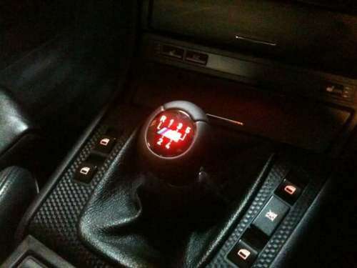 BMW Msport Light Up Gear knob