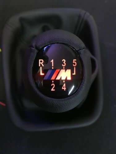 BMW Msport Light Up Gear knob