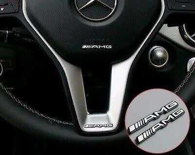 AMG mini steering badge