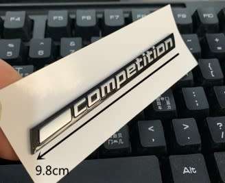 BMW competition badge