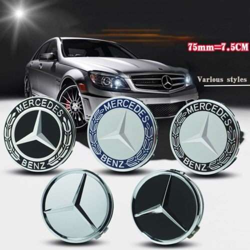 Mercedes center caps - 75mm