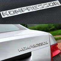 Mercedes Kompressor badges