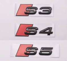 Audi assorted S badges
