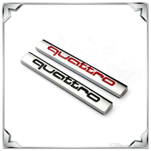 Audi Quattro badges
