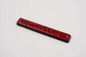 Audi Quattro badges