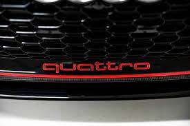 Audi Quattro grill badges
