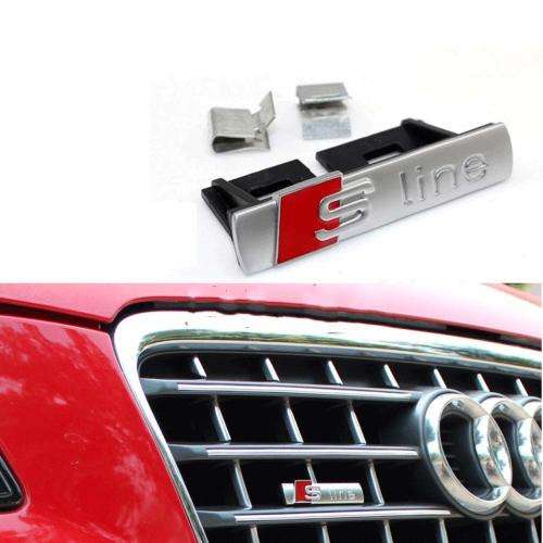 Audi S line grill badges