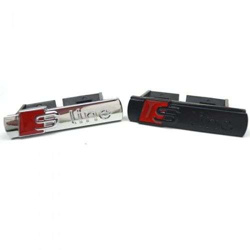 Audi S line grill badges
