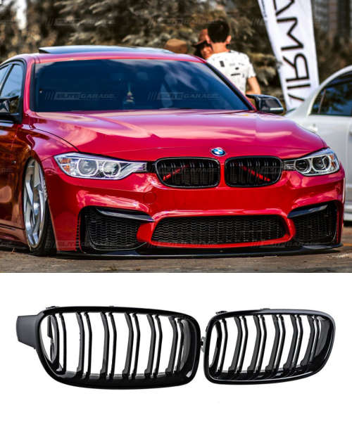 BMW F30 double slat grills