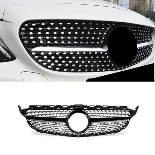 Mercedes W205 Diamond grill