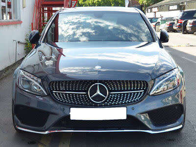 Mercedes W205 Diamond grill