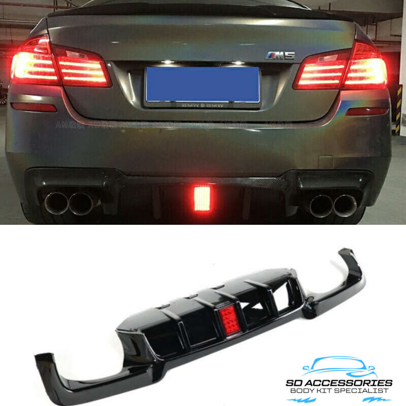 BMW F10 BiLateral diffuser with Light
