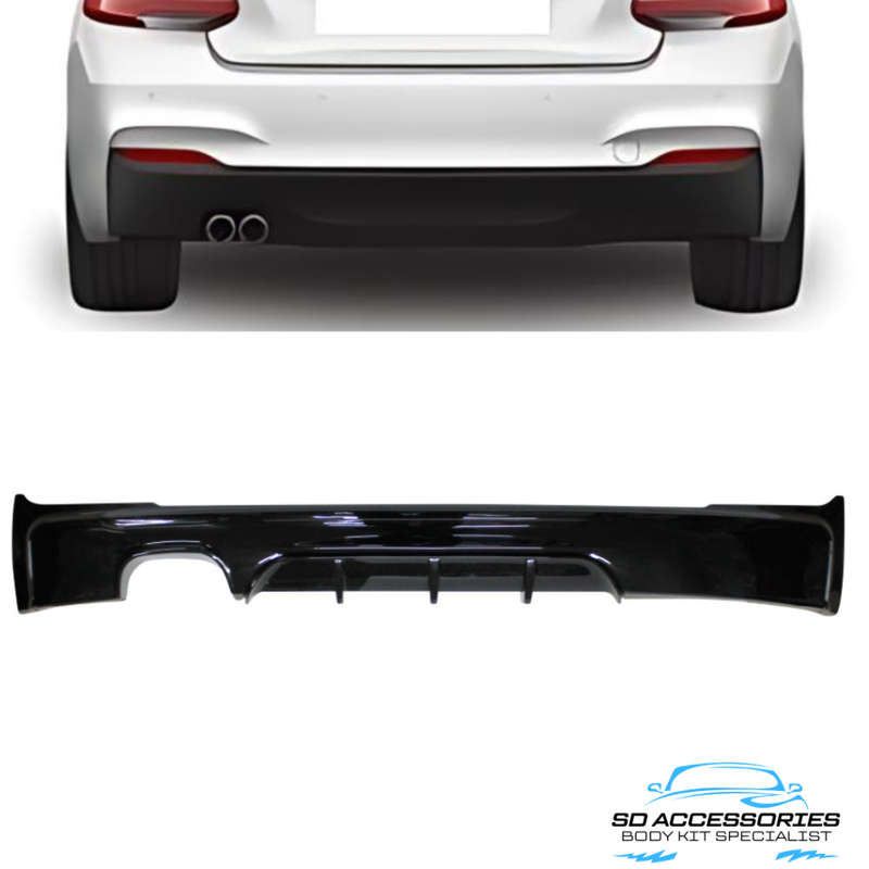 BMW F22 Dual pipe diffuser