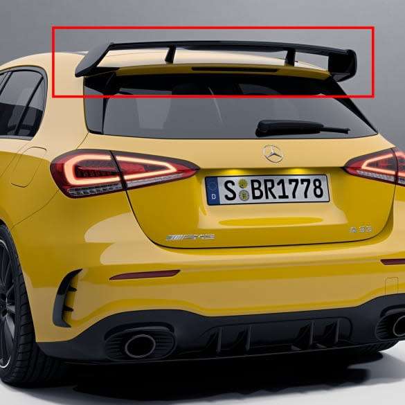 Mercedes W177 roof spoiler
