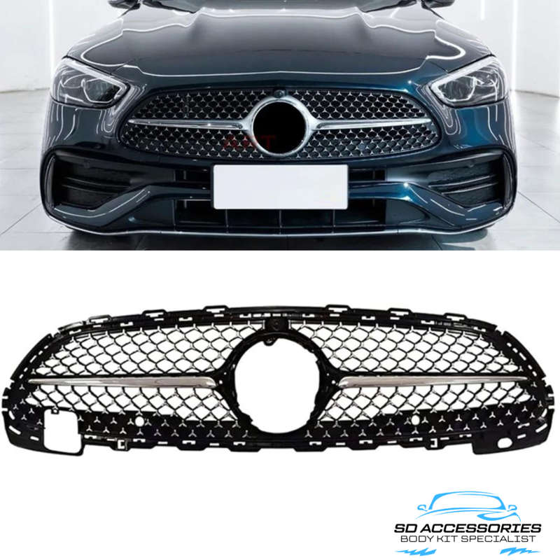 Mercedes W206 Diamond Grille