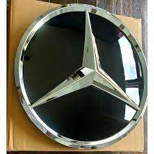 Mercedes W205 grill emblem glass style