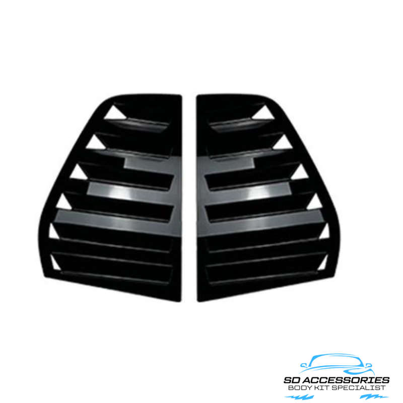 VW Golf 5 window Louvers