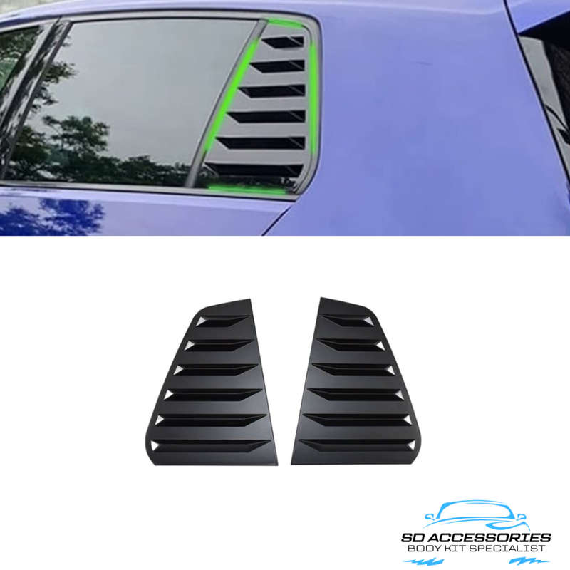 VW Golf 6 window louvers