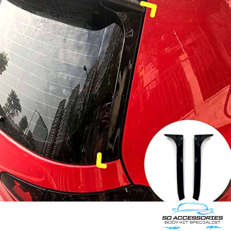 VW Golf 6 rear window side wing