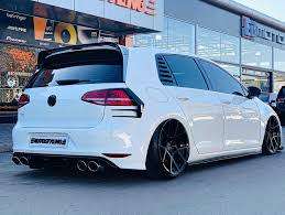VW Golf 7 window louvers