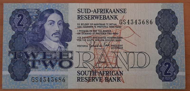 Gerhard de Kock UNCIRCULATED R2 NOTE 1978 - 1990