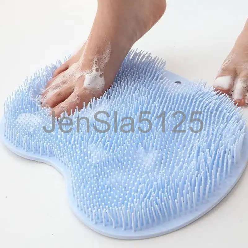 Blue Shower Foot and Back Scrubber