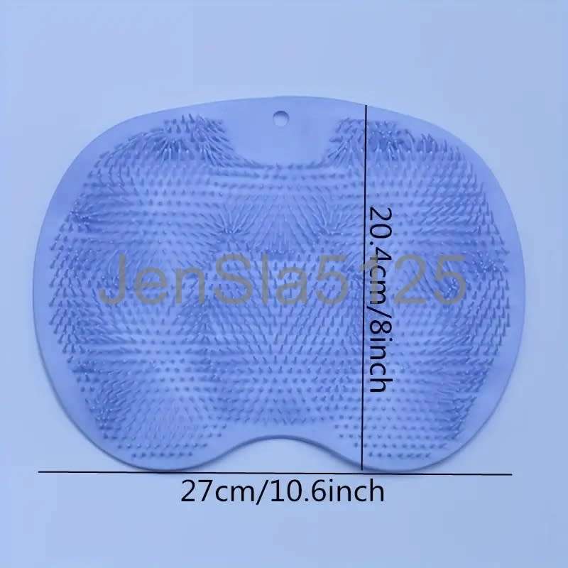 Blue Shower Foot and Back Scrubber