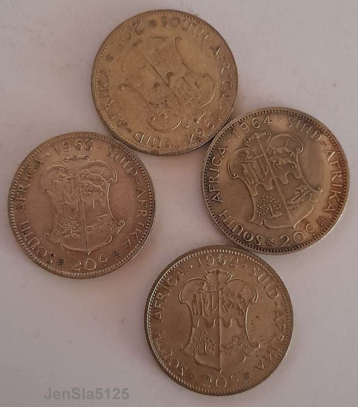 HUGE LOT OF 175 OLD SOUTH AFRICAN COINS, RHODESIA & BRITTISH COINS