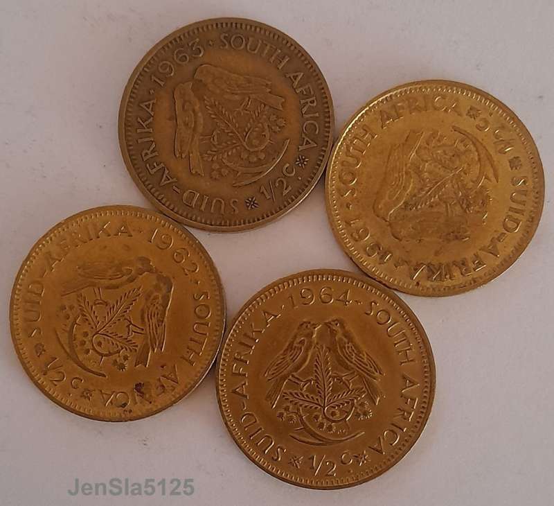 HUGE LOT OF 175 OLD SOUTH AFRICAN COINS, RHODESIA & BRITTISH COINS