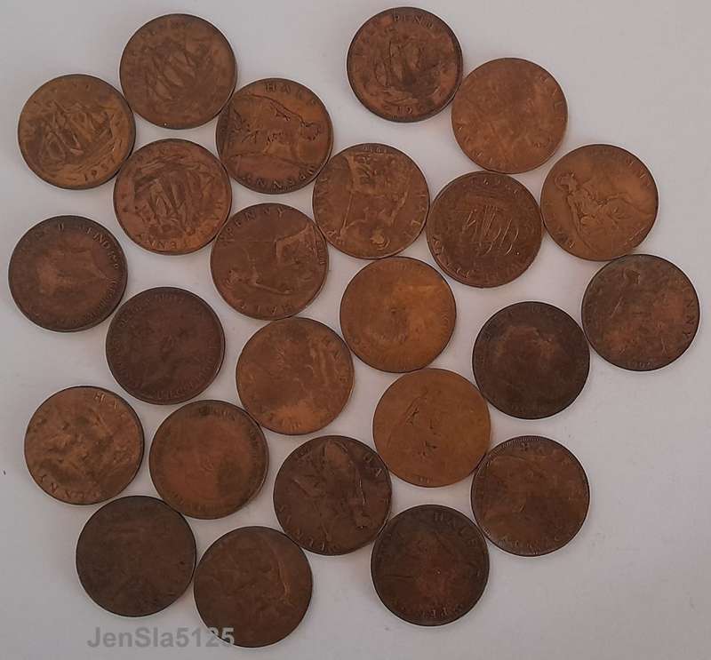 HUGE LOT OF 175 OLD SOUTH AFRICAN COINS, RHODESIA & BRITTISH COINS