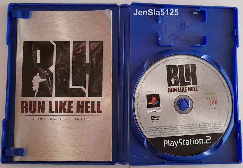 RUN LIKE HELL PLAYSTATION 2 GAME