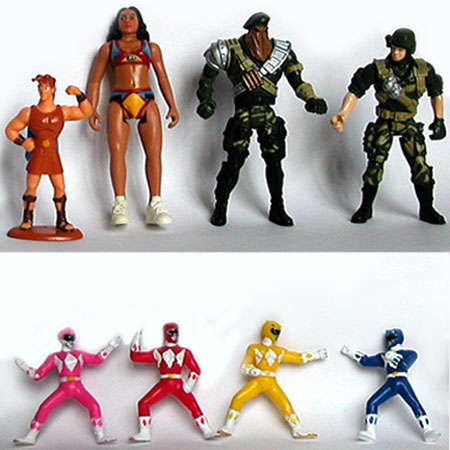 5 Action Figures