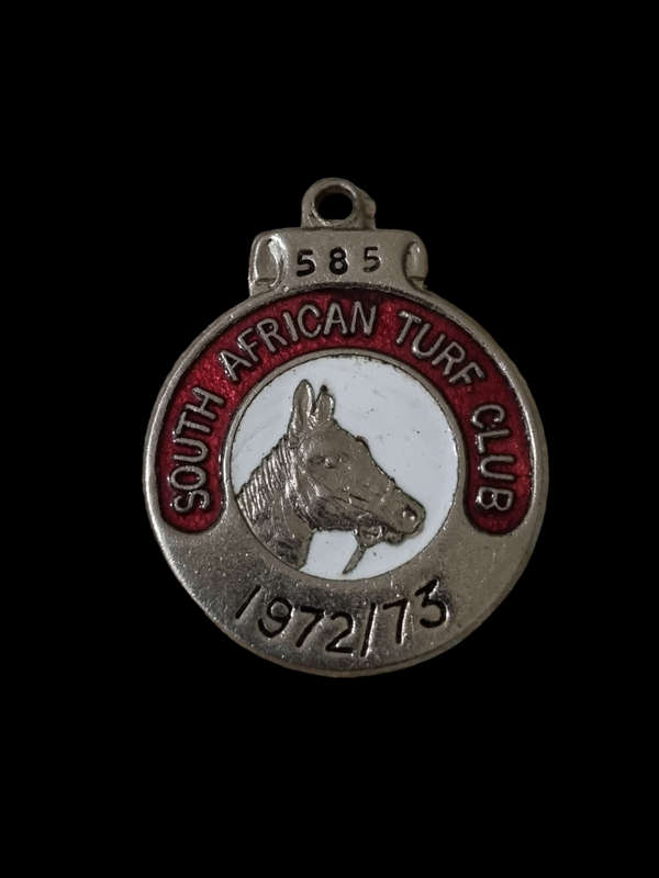 South Africa Turf Club Pin 1972/73, Scarse