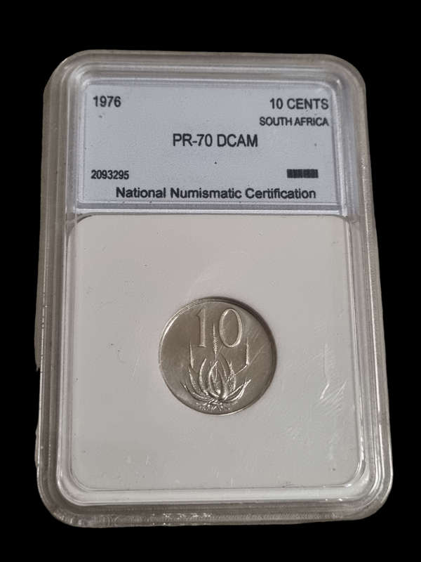 Top Pop! South Africa: 1976 PF70 10c