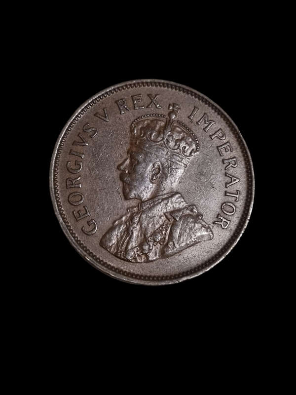 South Africa: Rarer Date AU 1932 Union Half Penny
