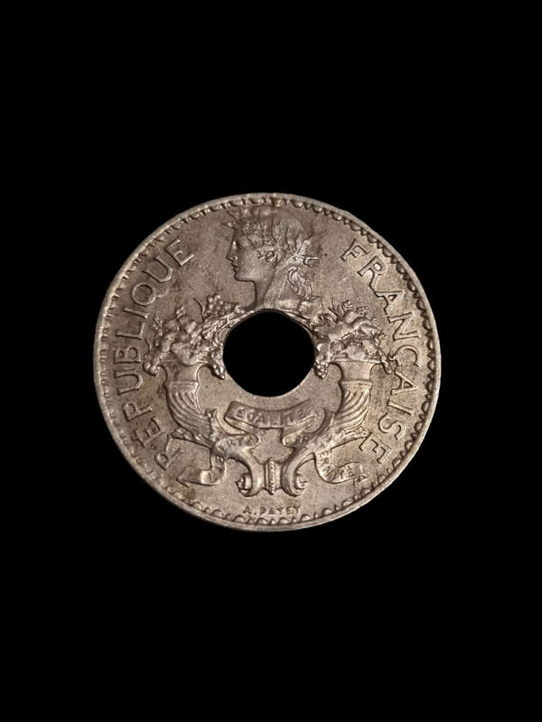 French Indo China: 1939 5 Cents