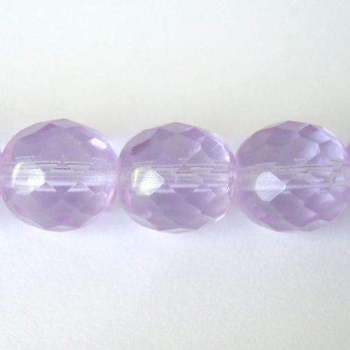 Czech Fire Polished 10mm 24pc - (+/- R0.96 each) - Alexandrite