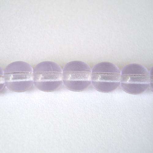 Czech Glass Round 6mm 60pc - (+/- R0.20 each) - Alexandrite