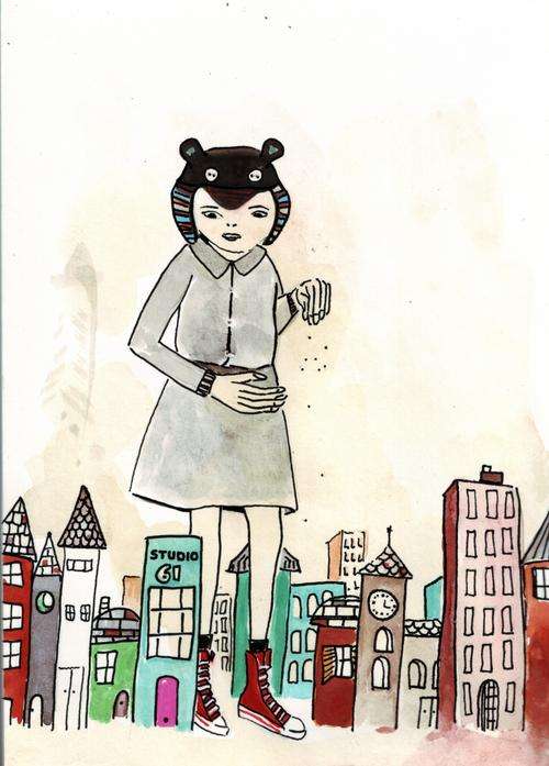 Original art illustration - seeds of change.