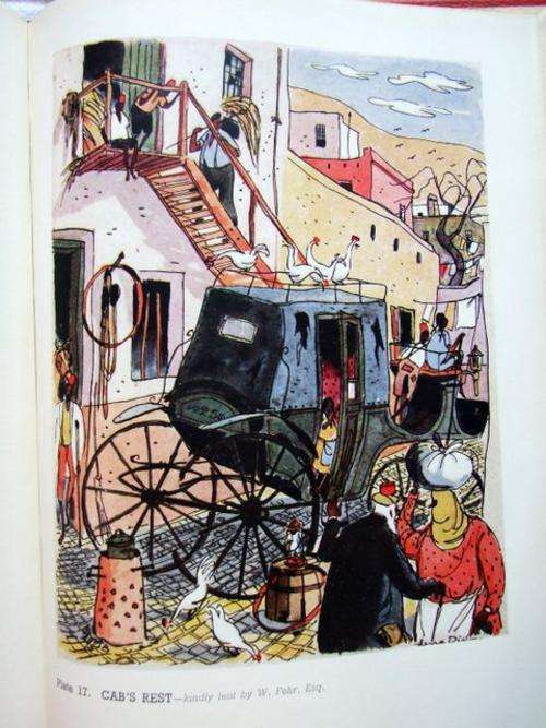 LENG DIXON : Number 63 of  250 limited edition signed de luxe edition MALAY AND CAPE SKETCHES