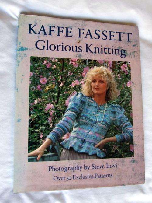KAFFE FASSET Glorious Knitting - over 30 patterns! Classic knitting book!