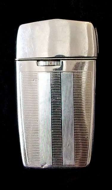Unusual old early West German RONSON gas lighter - zippo style!