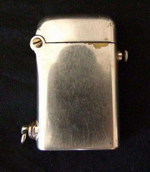 Antique 1920s Thorens single claw lighter -Swiss made,British pat No.137.508